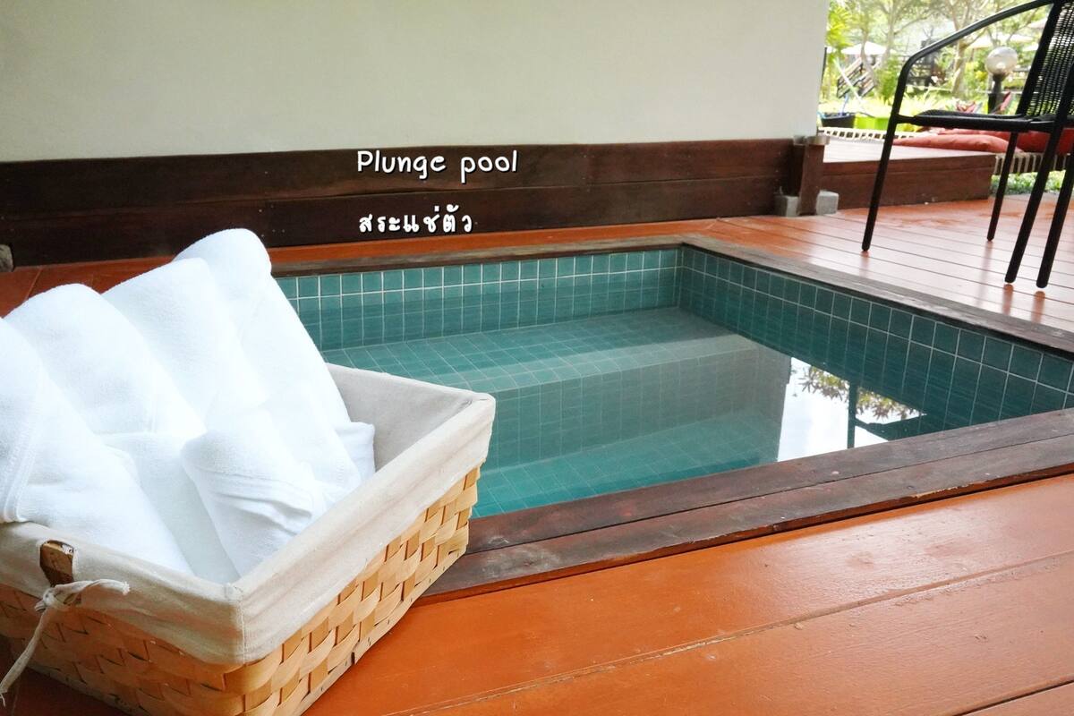 Signature Cabin, 1 Bedroom, Plunge Pool | Piscina privada