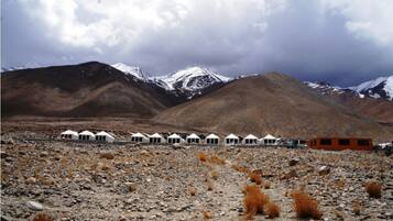 Superior Tent, 1 Double Bed, Accessible, Lake View | Mountain view
