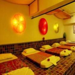 Hot tub, body treatments, aromatherapy, Swedish massages, Thai massages