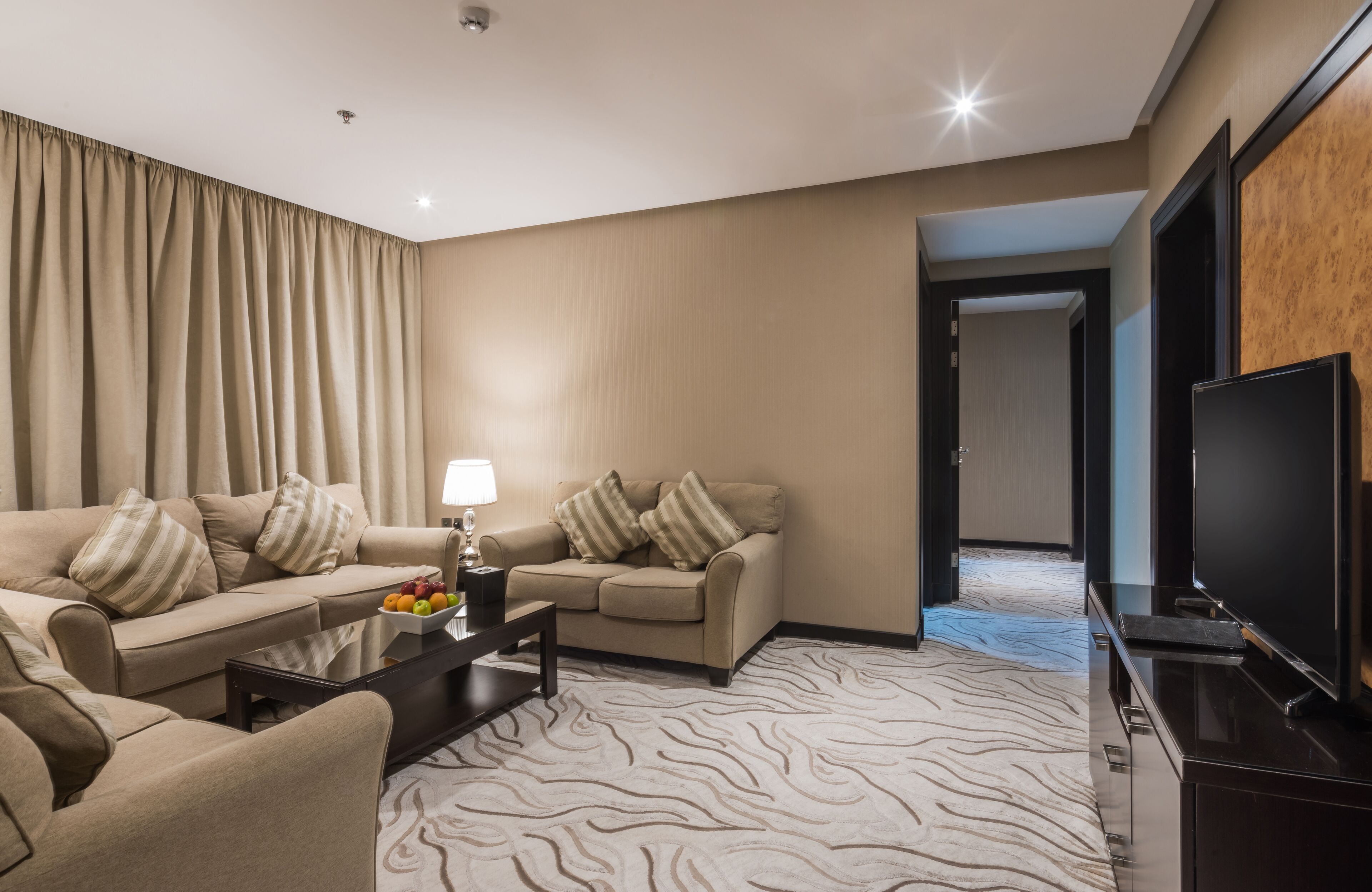 one-bedroom suite | 1 bedroom, minibar, in-room safe, soundproofing