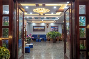 Sala de estar en el lobby