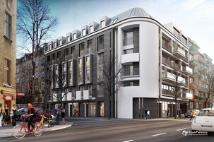 Konaklama yerinin ön cephesi