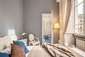 Luksus-lejlighed - 2 soveværelser - byudsigt | 2 soveværelser, premium-sengetøj, lydisolering, strygejern/strygebræt