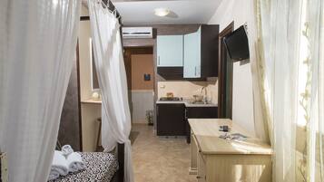 Chambre Classique, salle de bains privée | Coin cuisine privé