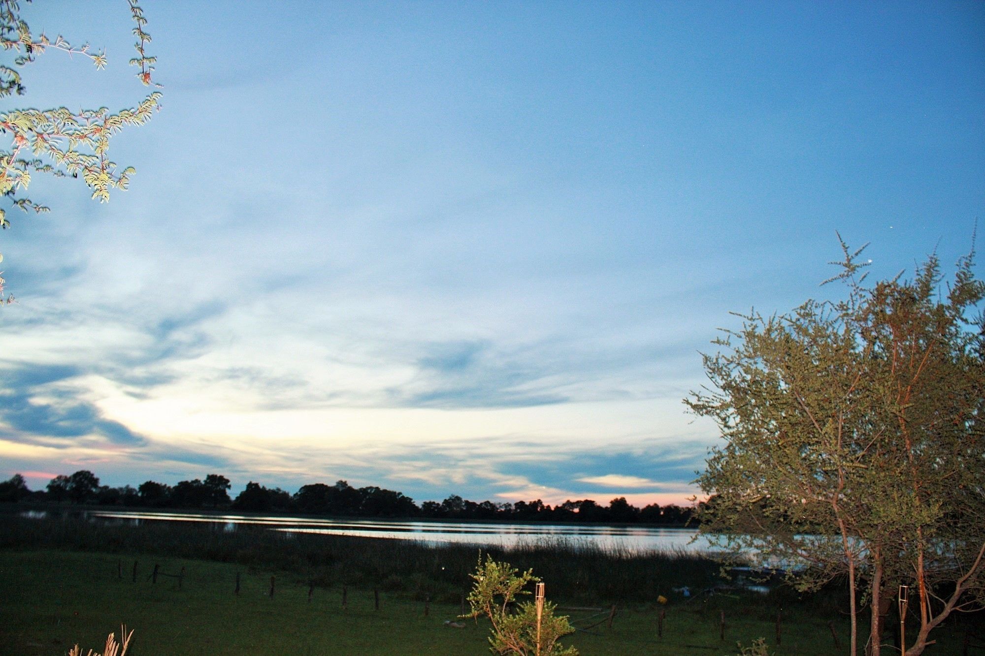 Vista desde la propiedad