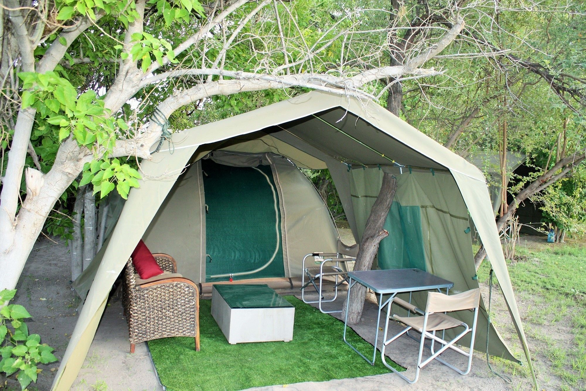 Overnattingsstedets uteområder