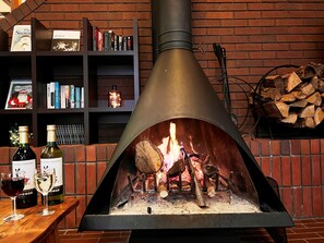 Fireplace - Villa Mon Repos (Myoko)