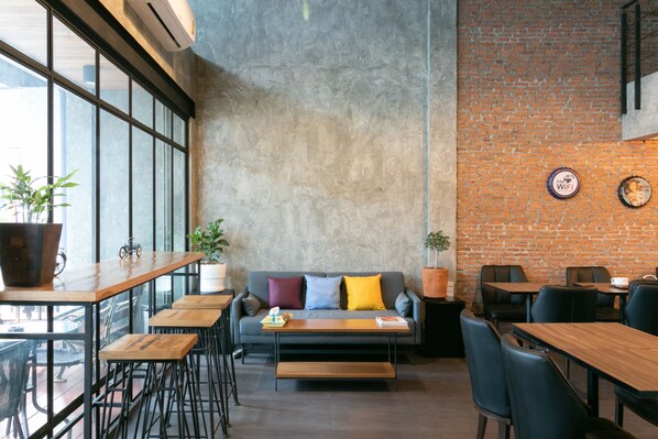 Sala de estar en el lobby