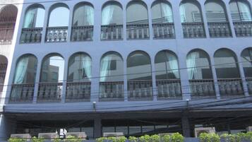 Façade de l’hébergement