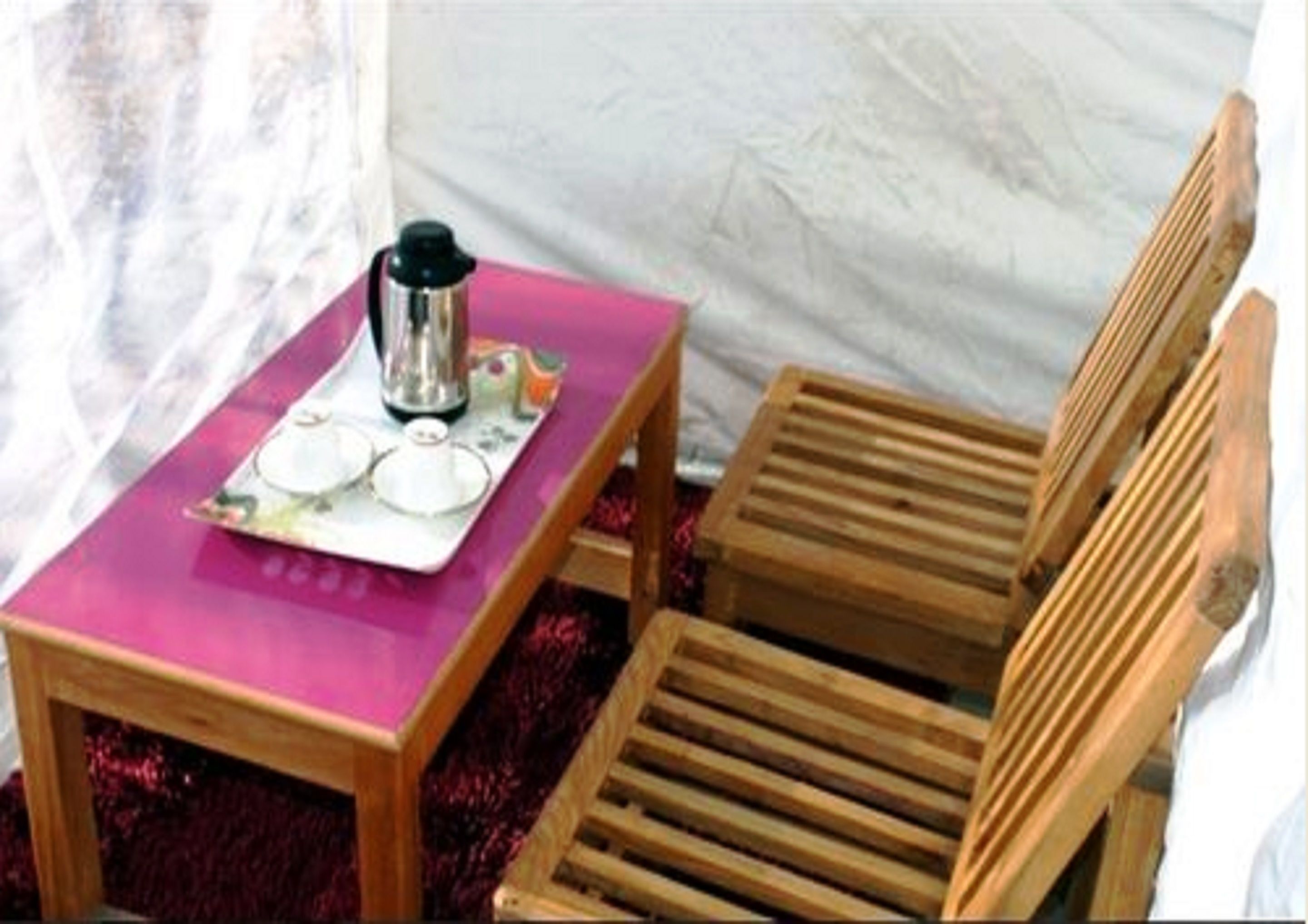 Deluxe Double or Twin Room, 1 Double Bed, Accessible, Lake View | Living area