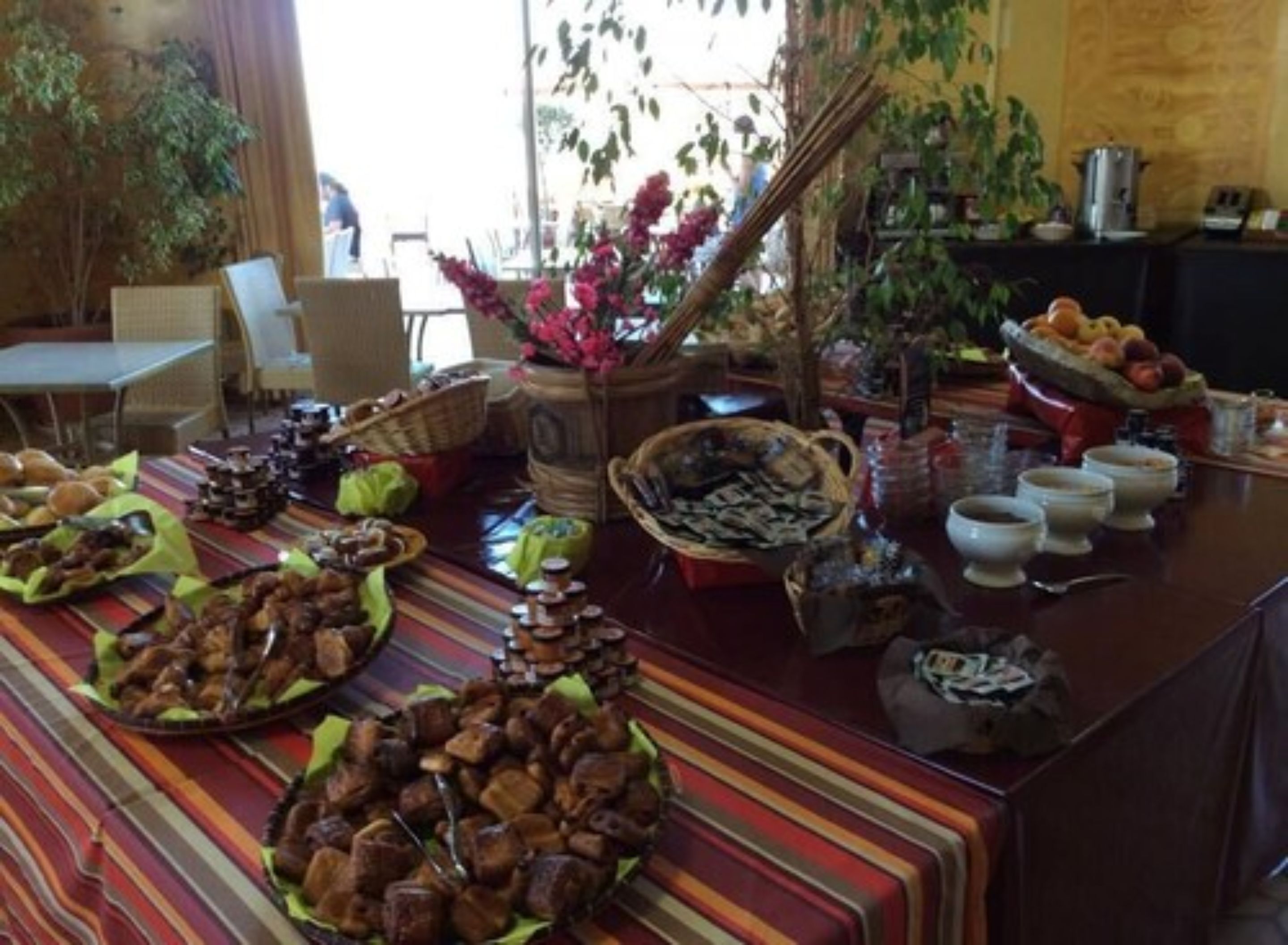 daily buffet breakfast (eur 16.00 per person)