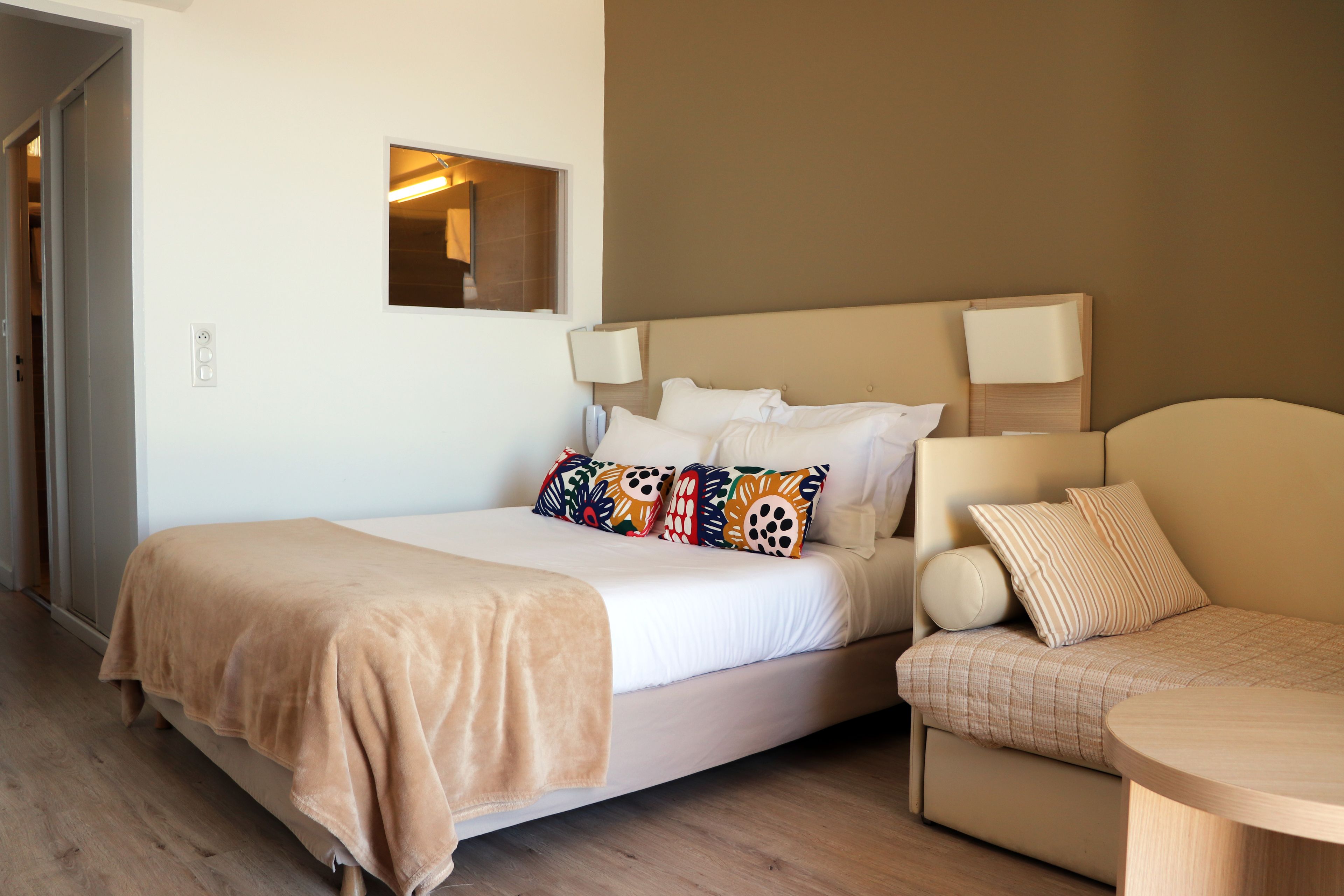 room, terrace, sea view | premium bedding, in-room safe, desk, blackout curtains