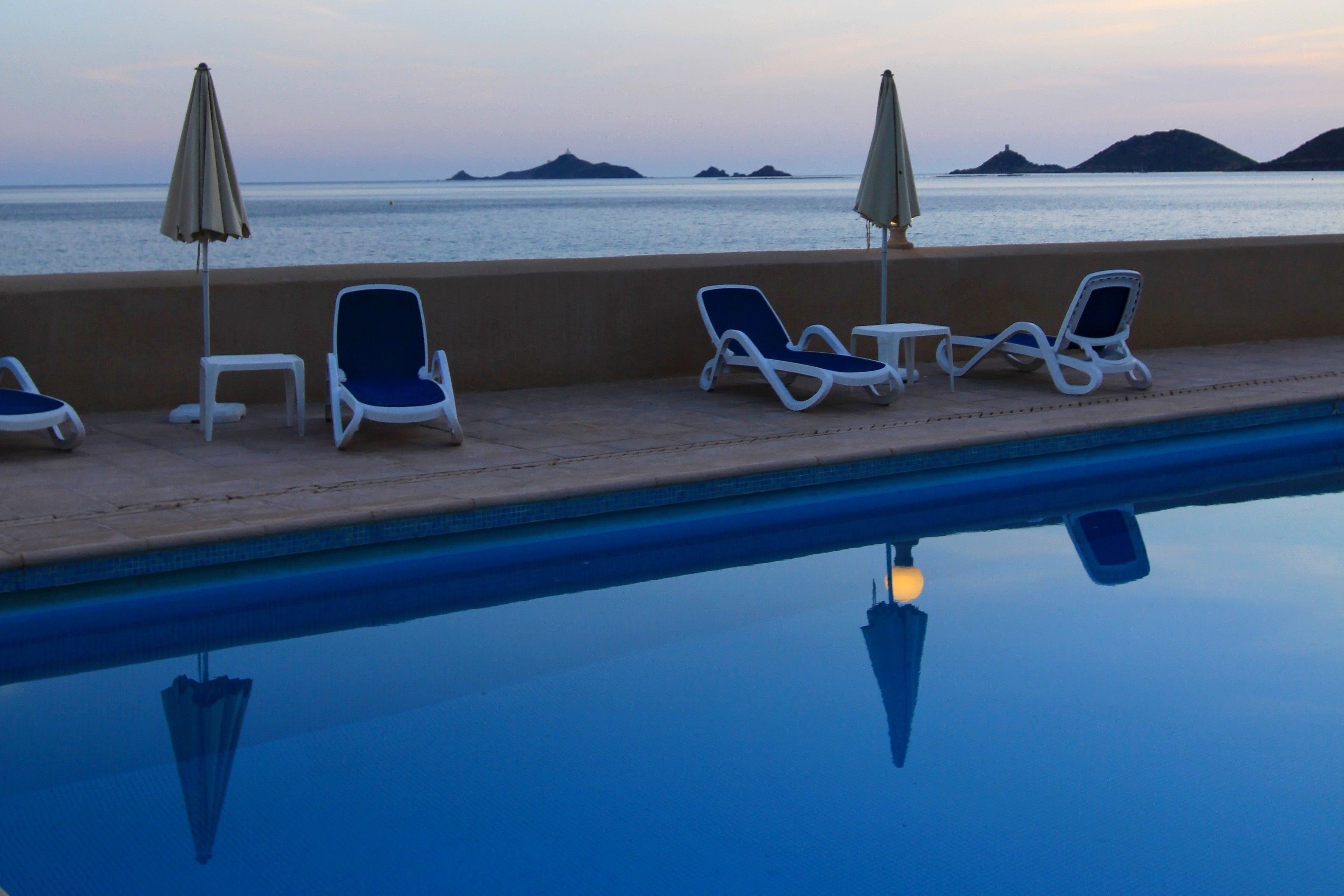 Alberca al aire libre por temporada 