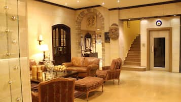 Sala de estar en el lobby