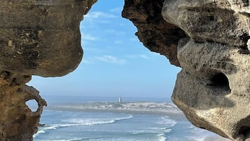 Beach nearby, white sand