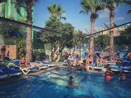 Seasonal outdoor pool