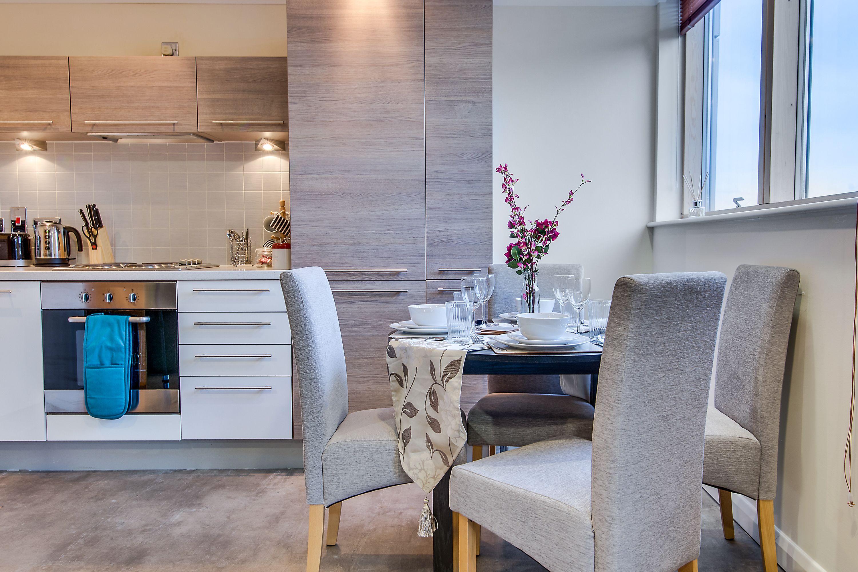 Standardlejlighed - 2 soveværelser - byudsigt (68) | Spisning på værelset