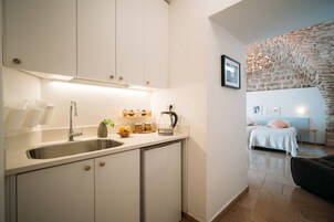 Superior Suite, 1 Bedroom, Private Bathroom, Garden Area | 1 bedroom, premium bedding, desk, blackout drapes