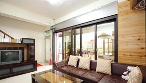 Sala de estar en el lobby