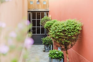 Entrée de l’hébergement