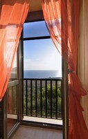 双人房, 海景 | 阳台