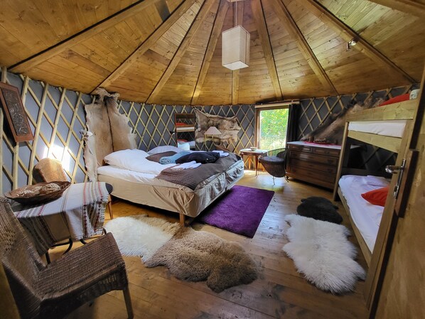 Private yurt