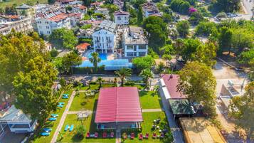 Fachada de la propiedad