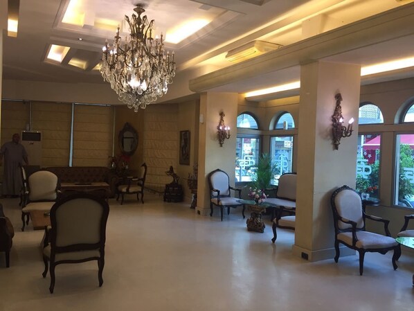 Sala de estar en el lobby