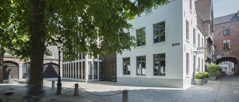 Façade de l’hébergement