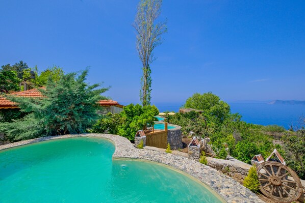 Honeymoon Studio Suite, 1 Bedroom, Private Pool, Sea View | Private pool - Faralya Yoruk Evi Suite - Adults Only (Fethiye)