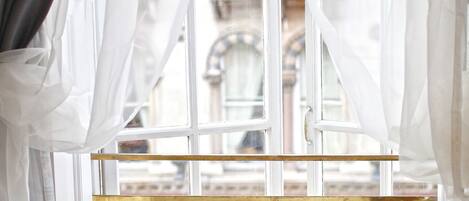 Deluxe Double Room, 1 Queen Bed, Private Bathroom, City View | View from room