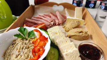 Daily buffet breakfast (EUR 10 per person)