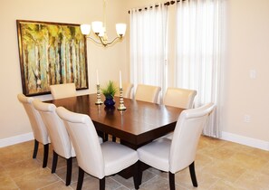 Villa, 6 Bedrooms, Private Pool | In-room dining