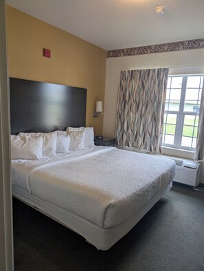 Deluxe Suite, 1 Bedroom, Pet Friendly | Desk, iron/ironing board, bed sheets