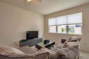 Townhome, 4 Bedrooms | Living room | TV