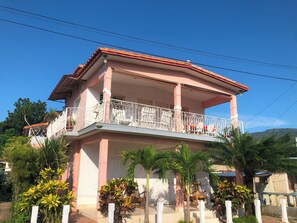 Fassade der Unterkunft