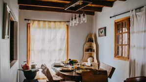 Dining room - La Cabaña de Cuatro Milpas (Ensenada)