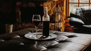 Fireplace - La Cabaña de Cuatro Milpas (Ensenada)