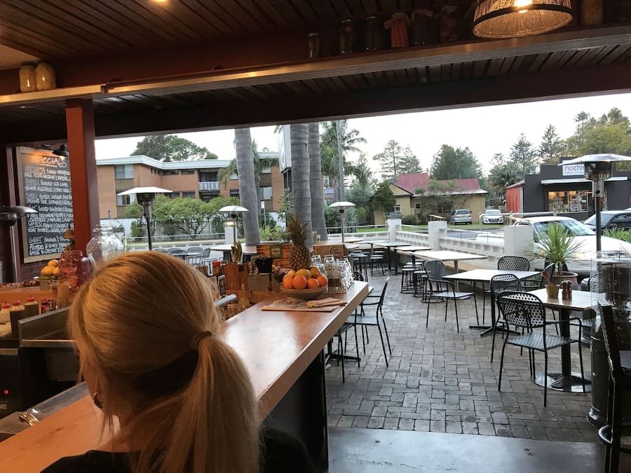 Opções para refeição ao ar livre