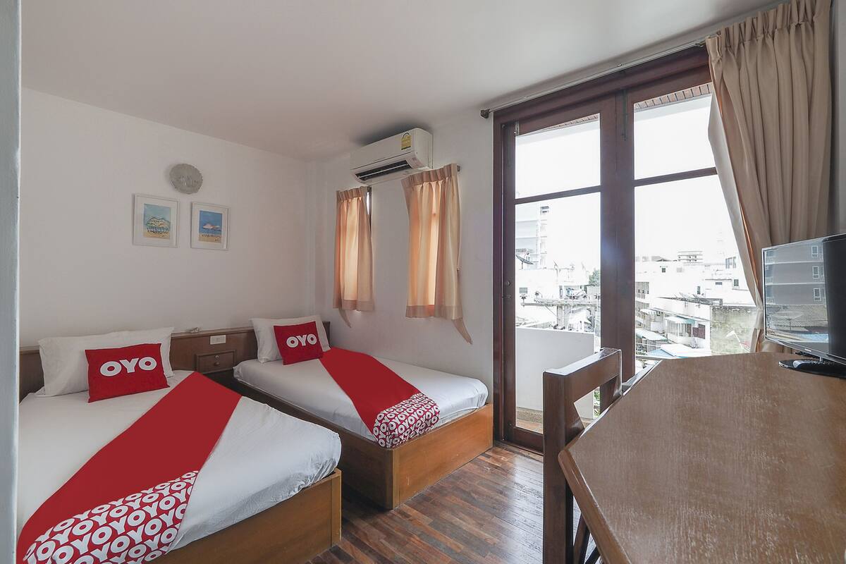 Standard-Zweibettzimmer | Schreibtisch, kostenloses WLAN, Bettwäsche