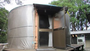 Front of property - Daichan House - Campsite (Yakushima)