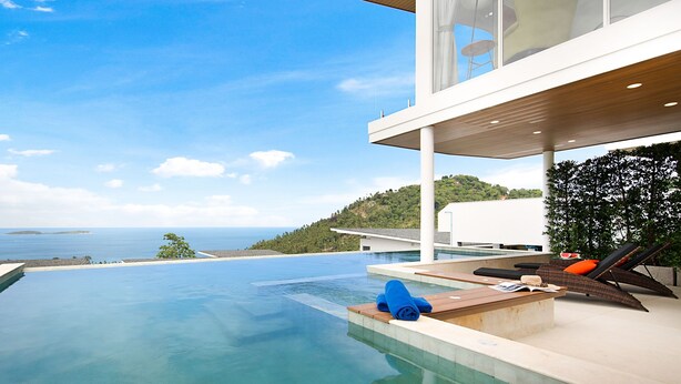 3 Bedroom Villa with Ocean View | Terrass/Patio
