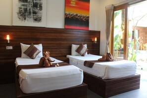 スタンダード ツインルーム | ミニバー、セーフティボックス (室内)、防音設備、WiFi (無料)