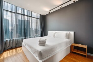 2 soveværelser, individuelt design, individuel indretning, skrivebord