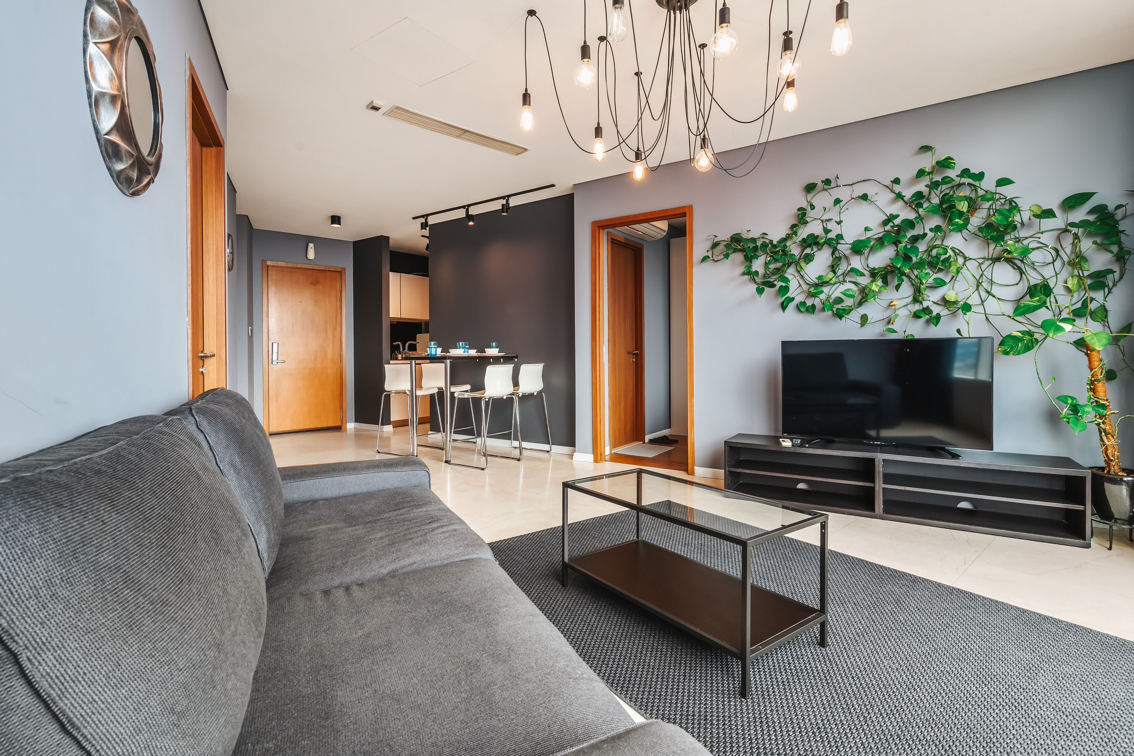 46-inch LCD TV with digital channels, TV