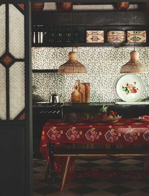 Vila (Garden House) | Opções para refeição no quarto