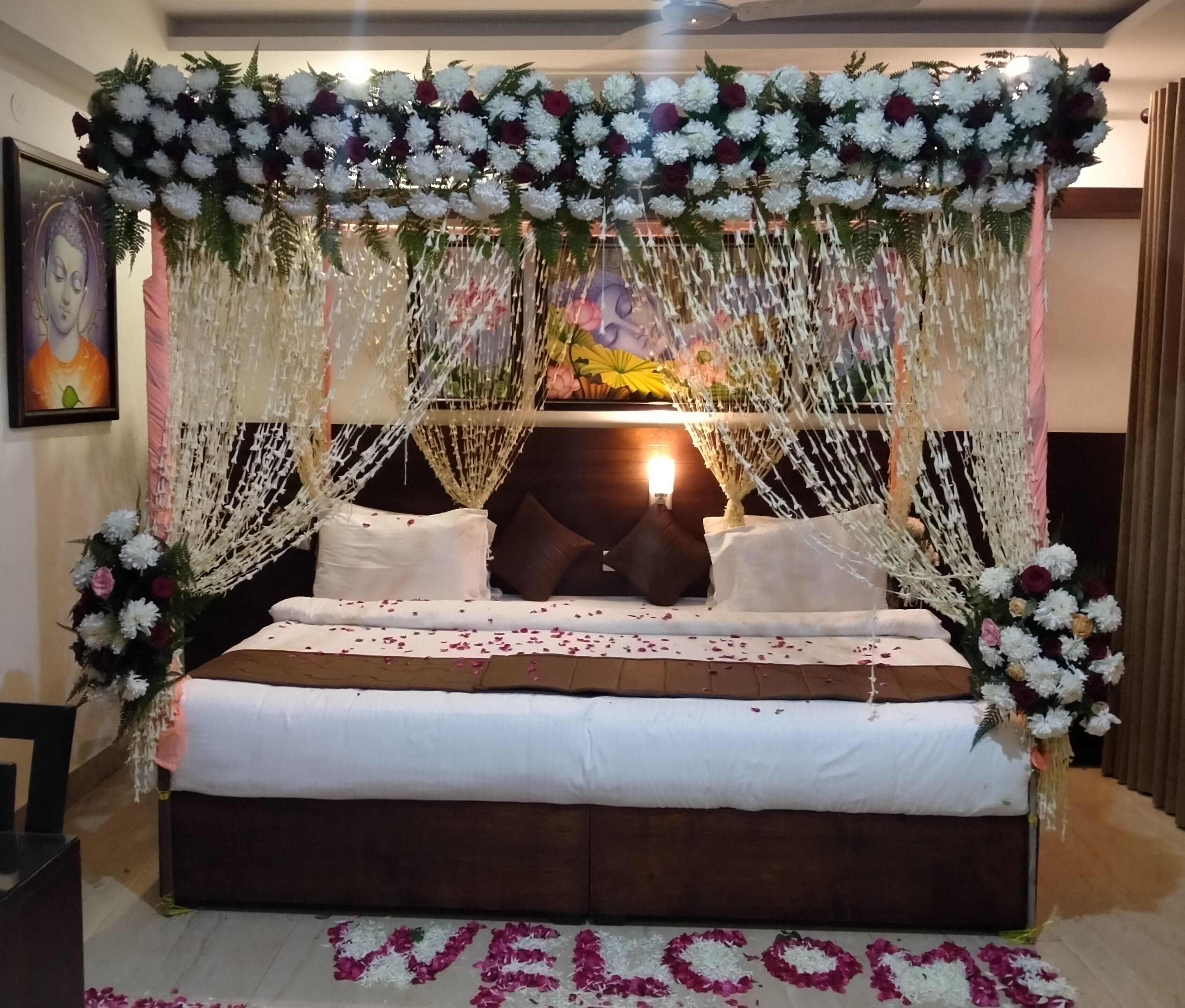 Habitación doble Deluxe | Ropa de cama de alta calidad, camas con efecto memoria y minibar 