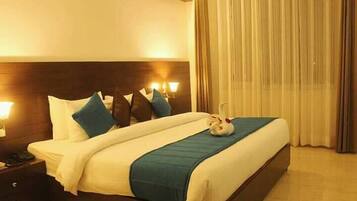 Executive Double or Twin Room, 1 Bedroom, City View | Premium bedding, memory foam beds, minibar, in-room safe