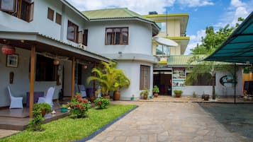 Fassade der Unterkunft