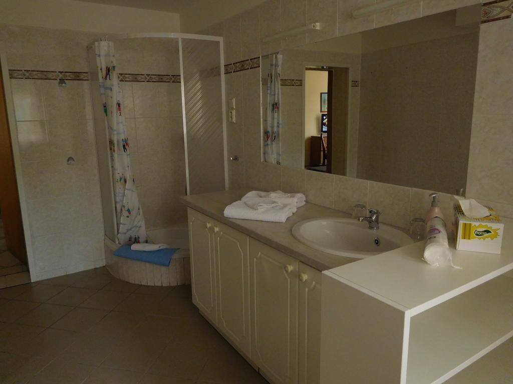 Apartment, 2 Bedrooms, Kitchen (Blue) | Bathroom | Shower, free toiletries, hair dryer, towels